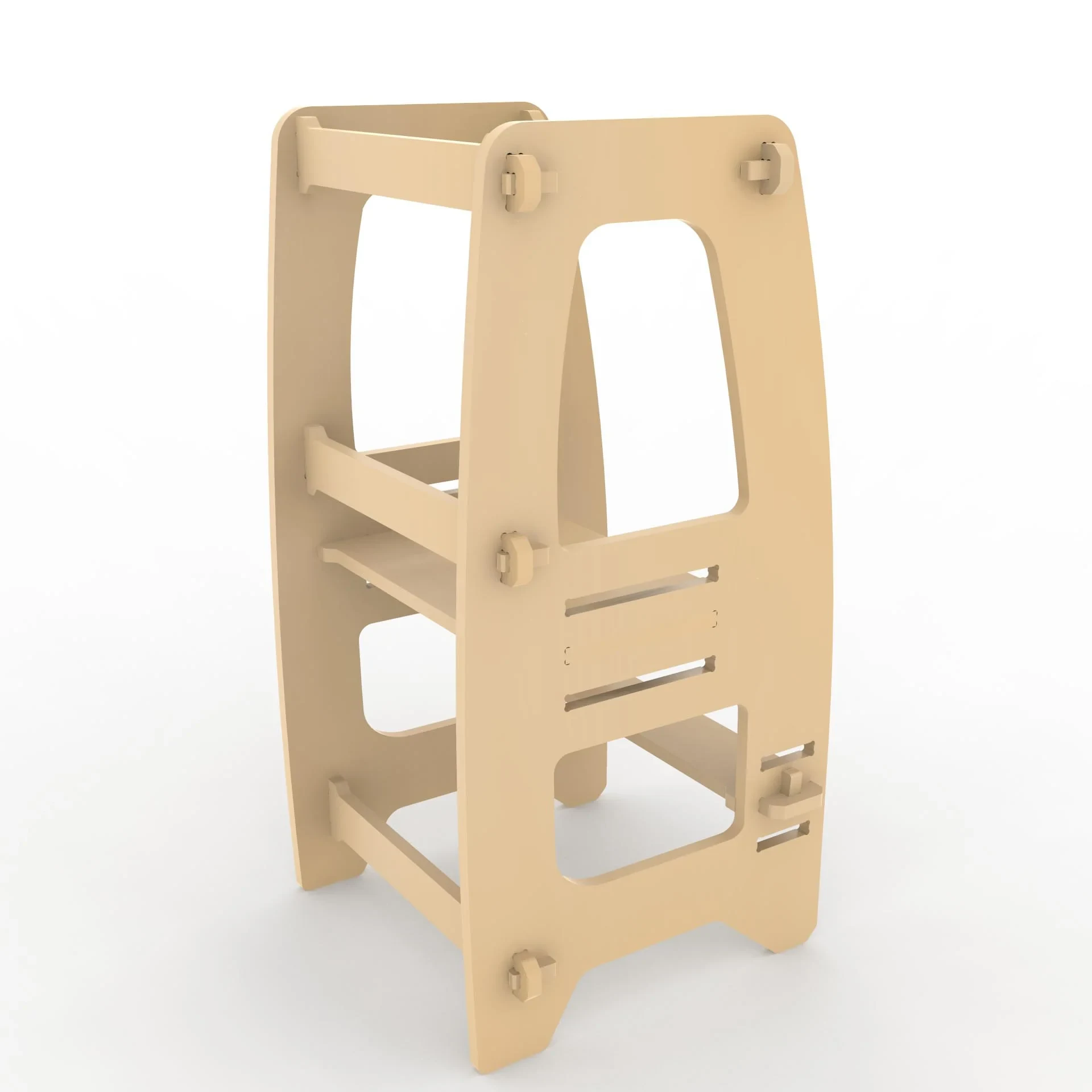 Lux Montessori Learning Tower (3-Height Adjustable)
