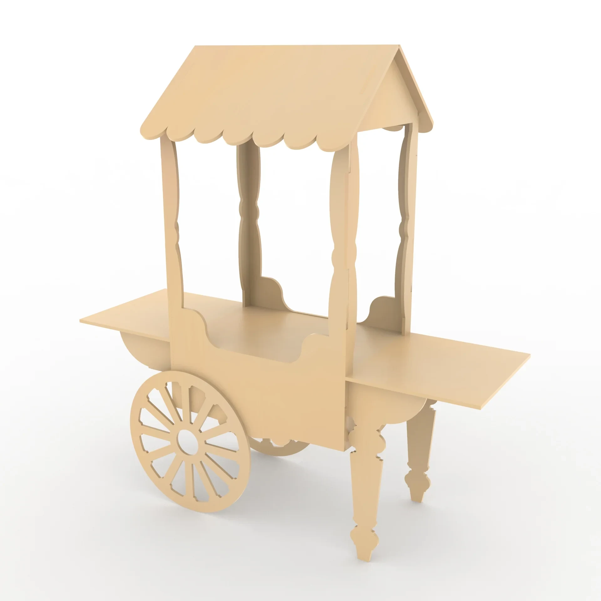 Collapsible Candy Bar Party & Event Sweet Cart